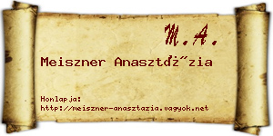Meiszner Anasztázia névjegykártya